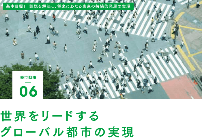 都市戦略06 世界をリードするグローバル都市の実現